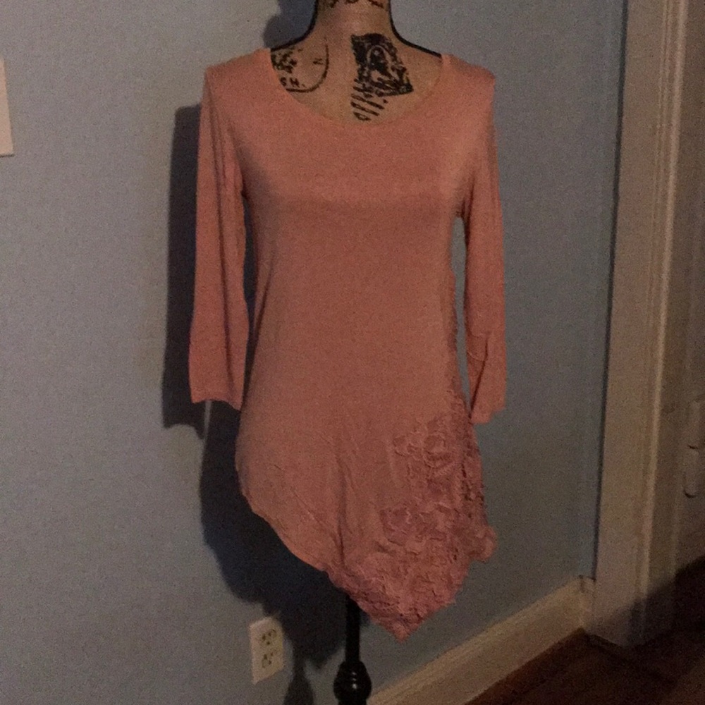 Asymmetrical shirt
